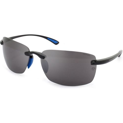 North Sails Unisex Halley NS001 Sunglasses Plastic Black Grey Squared Polarized