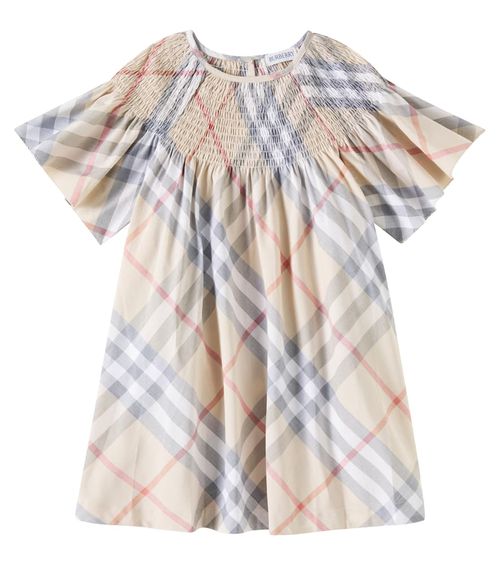 Burberry Kids Burberry Check cotton dress