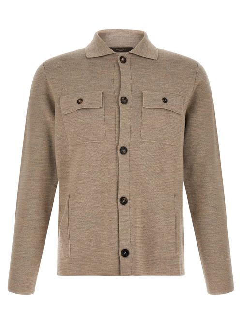 Saharan Cardigan — Beige