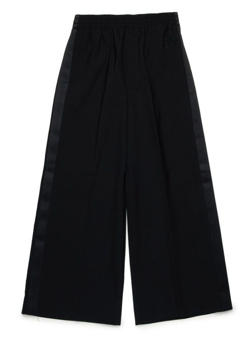 Pleated trousers - Black