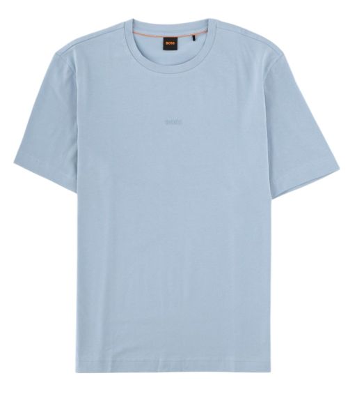 Light Blue Logo Crew Neck T-Shirt