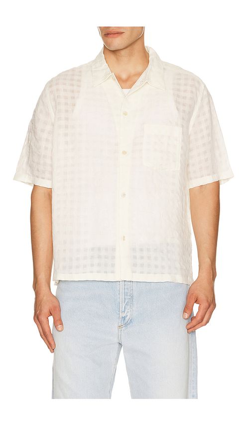 ALLSAINTS Aubrey Shirt in White. XL/1X. Also in S