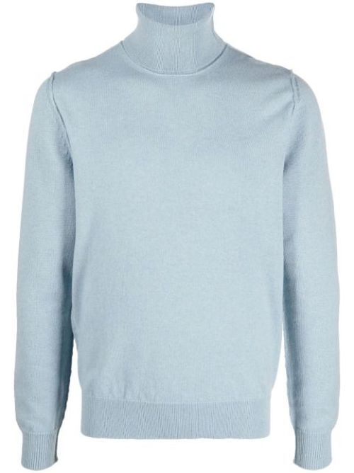 Roll-neck cashmere jumper