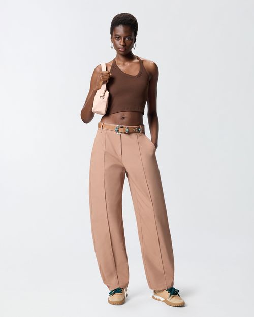 Stretch knit trousers - 36