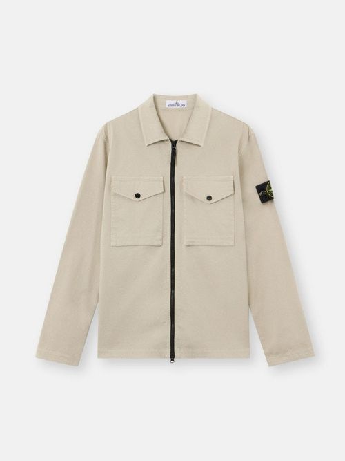 Men's Sandstone-Treated Overshirt