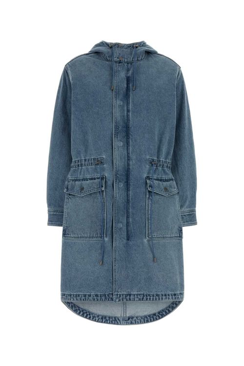 Denim Denim Coat — Blue