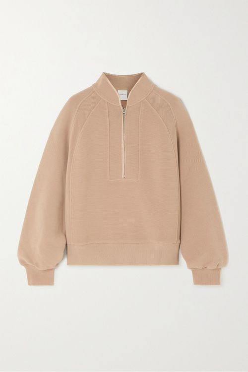 Cortina Ribbed Cotton-blend Sweatshirt