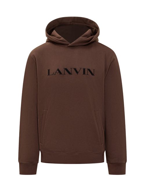 Embroidered Logo Hooded Sweatshirt