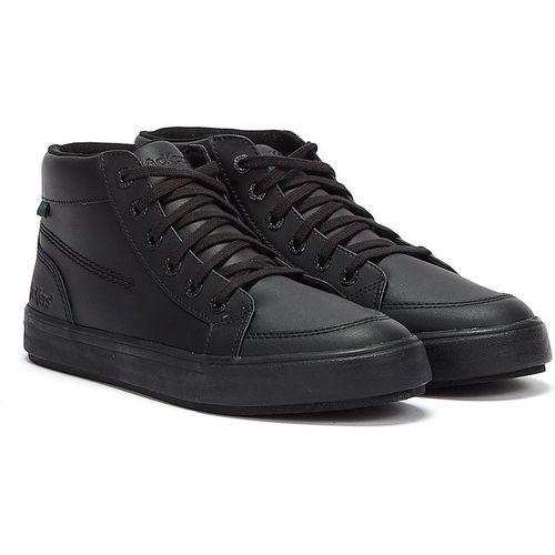 Kickers Tovni Hi Men's Black Leather Trainer