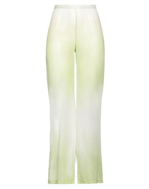 Woman Pants Lime green Size 6 Polyester