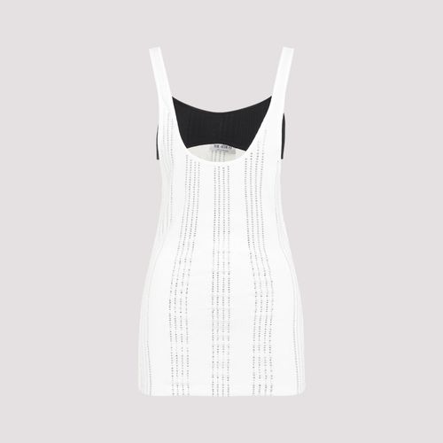 Cotton Flat Ribbed Jersey Tank Top