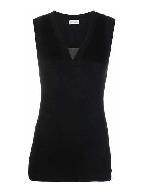 V-neck tank top