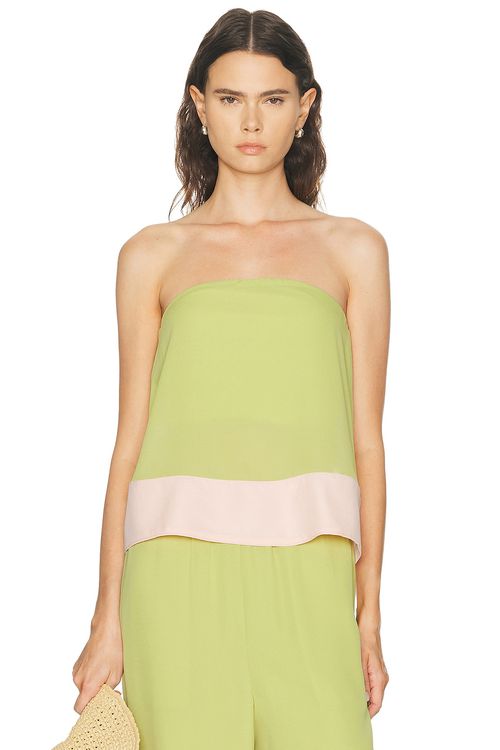 Solid & Striped OBERTEIL ANTONIA in Guava - Green. M also in XS