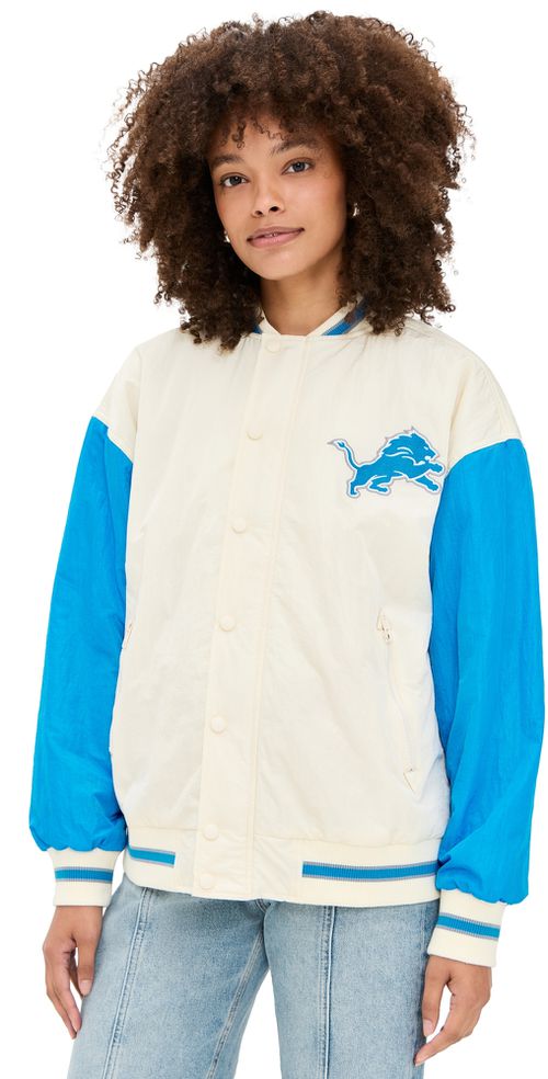 Lions Colorblock Bomber Jacket Lions Sugar Swizzle/Blue