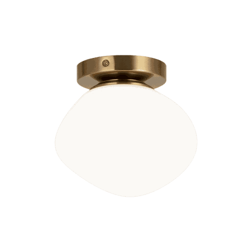 Matteo Melotte 1-Light Wall Sconce In Aged Gold Bra