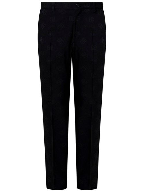 Logo Jacquard Trousers