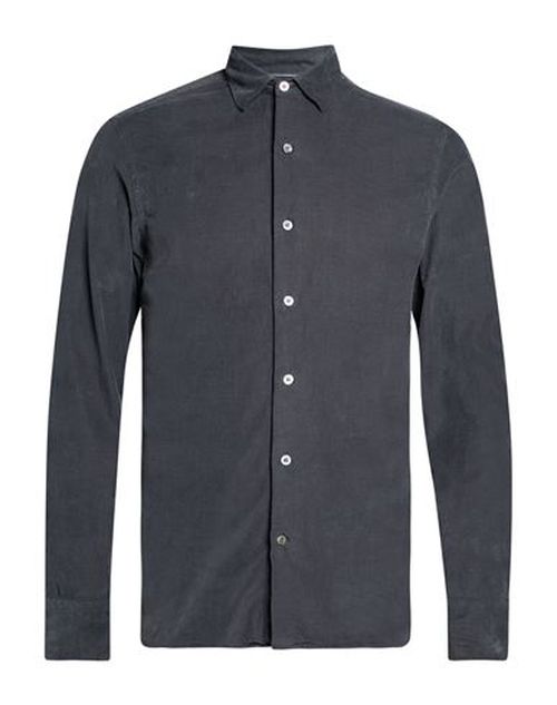 Man Shirt Charcoal Size S Cotton