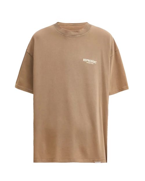 Light Brown Logo T-Shirt