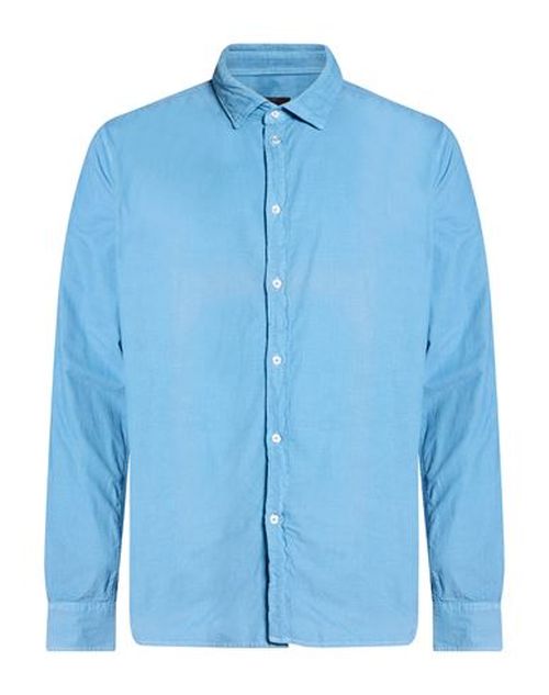 Gaudì Ambassador Man Shirt Azure Size S Cotton