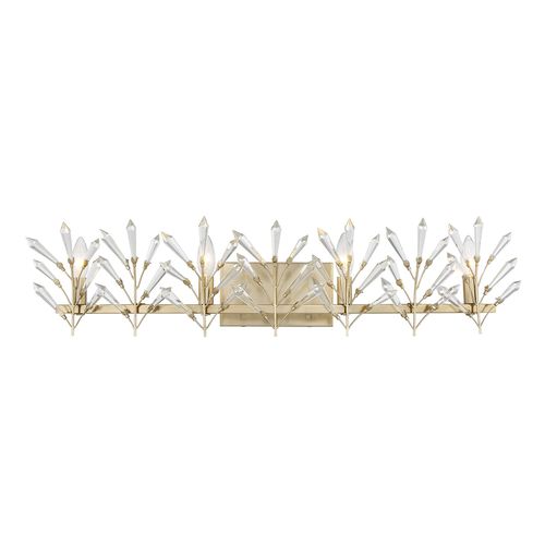 Orianna 4-Light Bathroom Vanity Light in Noble Bra