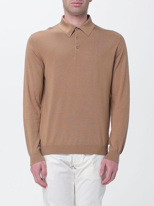 Polo Shirt Men color Natural