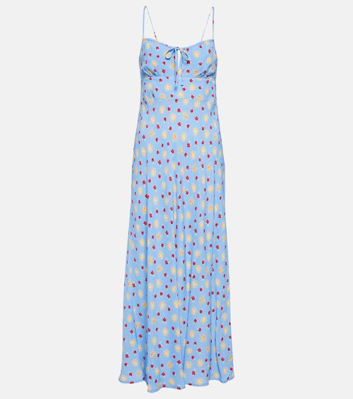 Rixo Lanie printed midi dress