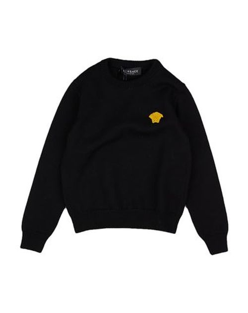 Kid Boy Sweater Black Size 12 Virgin Wool