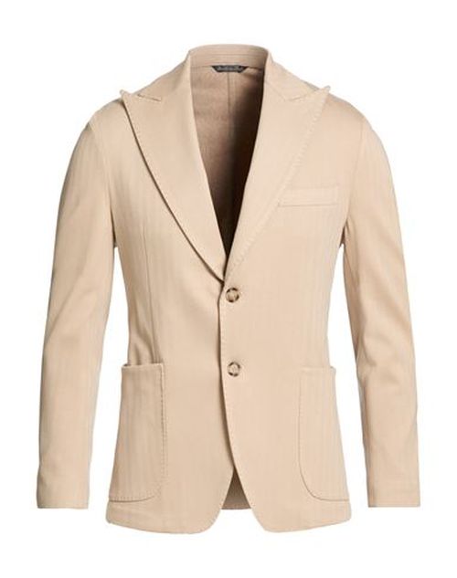 Man Blazer Beige Size 36 Viscose, Nylon, Elastane