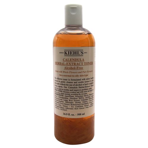 Calendula Herbal Extract Alcohol-Free Toner For a Normal To Oily Skin Type by for Unisex - 16.9 oz Toner