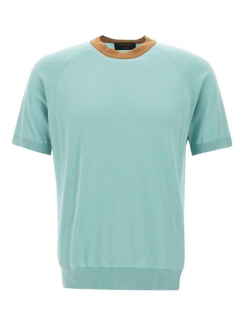 Gran Sasso cotton T-shirt - Blue