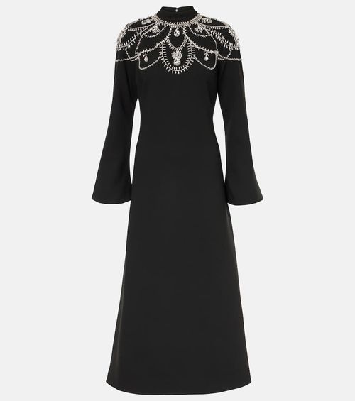 Odetta embellished midi dress
