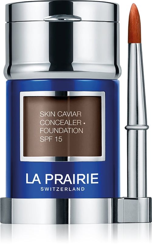 La Prairie Skin Caviar Concealer Foundation fondotinta e correttore SPF 15 colore W-80 Warm Chestnut