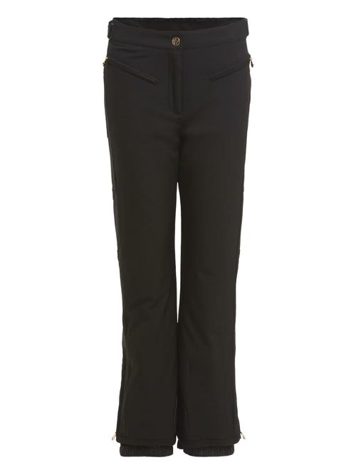 HIGH SOCIETY logo-engraved ski trousers - Black