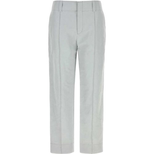 Chloe Light Grey Linen Blend Pant