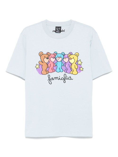 Graphic-print T-shirt - Blue