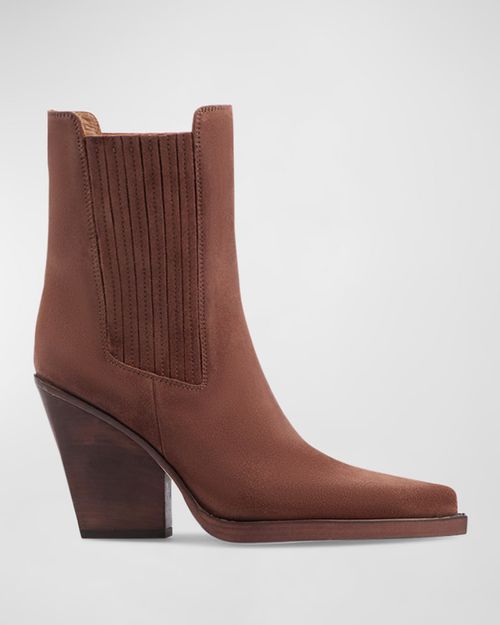 Dallas Leather Ankle Boots