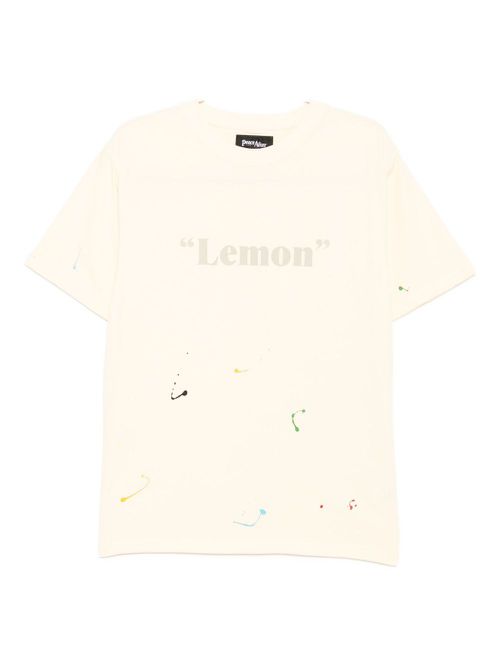 Graphic-print T-shirt - Neutrals