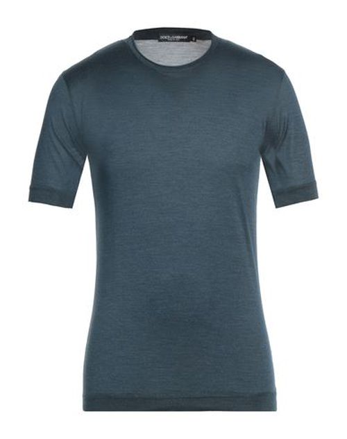 Man T-shirt Navy blue