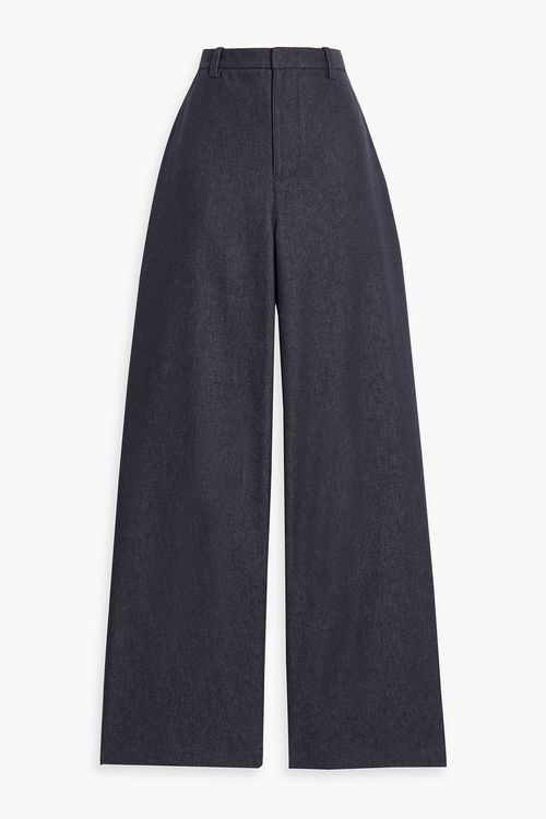 High-rise wide-leg jeans - Blue - US 8