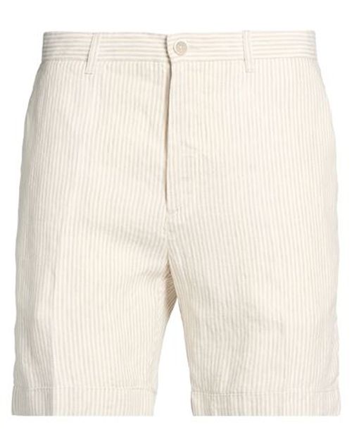 Man Shorts & Bermuda Shorts Sand Size 28 Linen