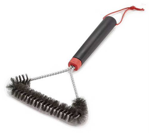 "12"" Three-Sided Grill Brush"