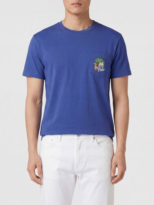 T-Shirt Men color Blue