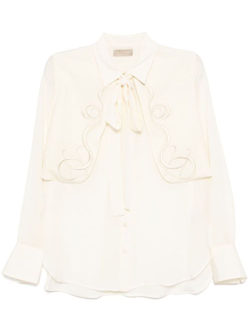 Vest-effect shirt - Neutrals