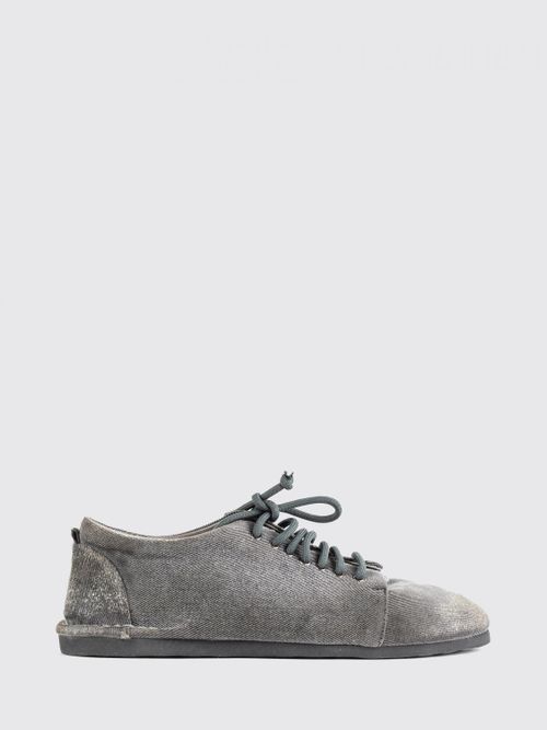 Sancrespella Denim Derby Shoes with Round Toe and Rubber Sole