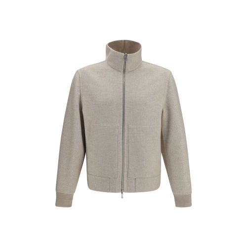 Double-Face Cashmere Jacket — Beige