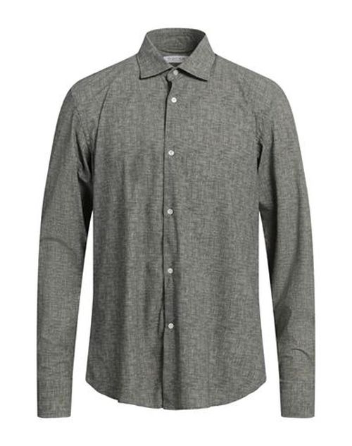 Man Shirt Military green Size 16 ½ Nylon, Elastane