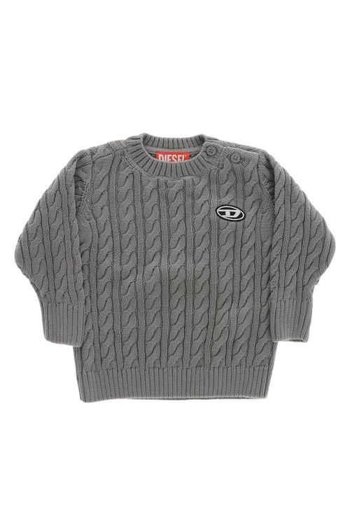 Babies Grey Knitted Sweater