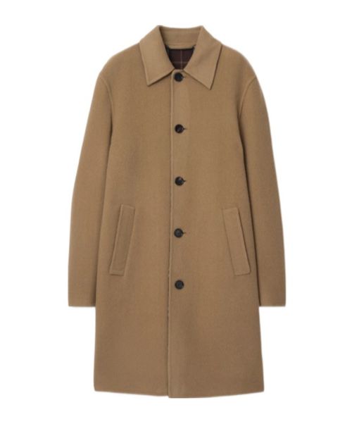 Mid-length Wool Car Coat