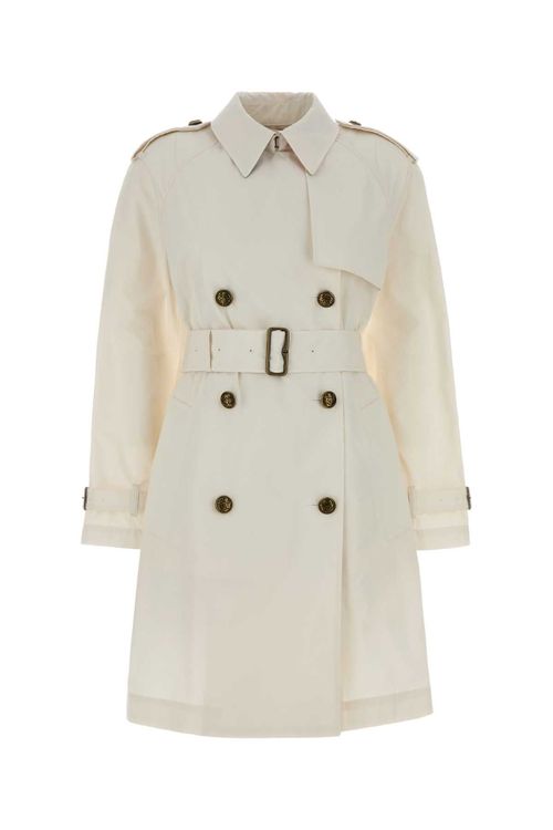 Belgravia Trench Coat — White