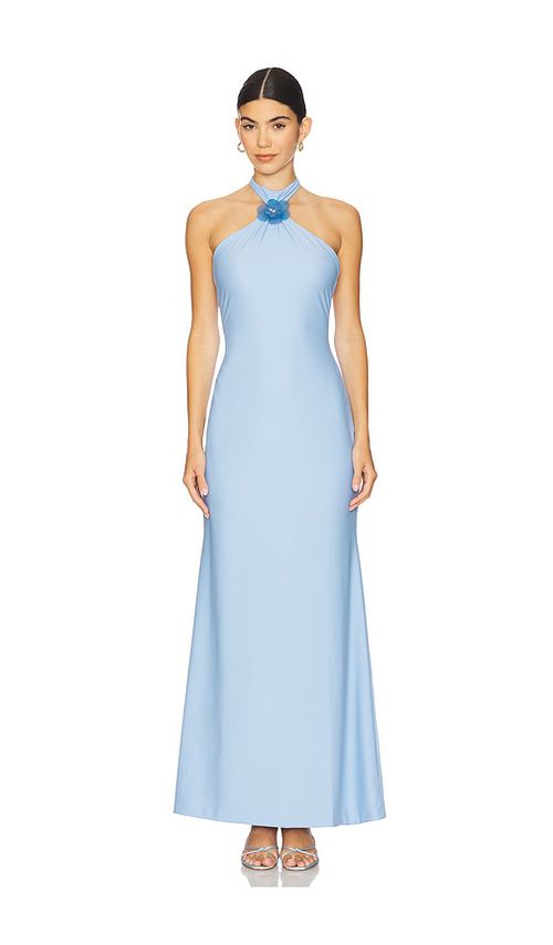 Mariandree Gaitan Daria Dress in Baby Blue. - S also in